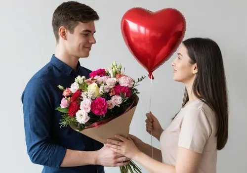 Почему цветы - идеальный подарок на 14 февраля?