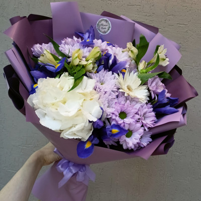 Букет «Сиреневый вихрь»
