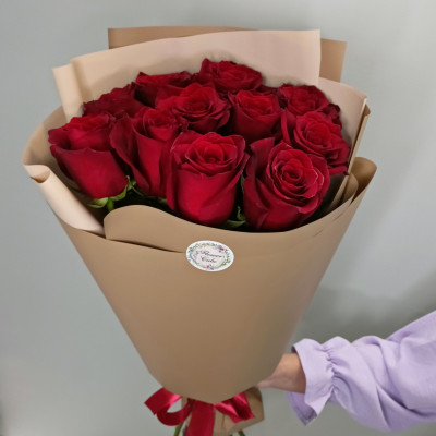 Букет из 11 красных роз Букет из 11 красных роз