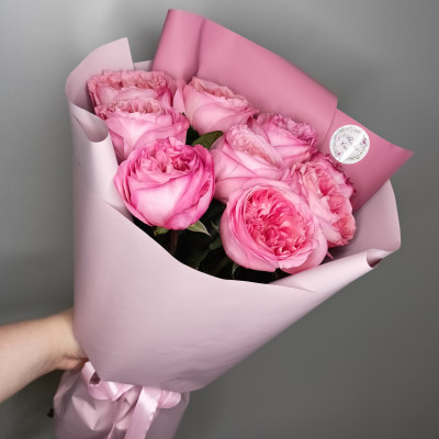 Букет из 9 роз PINK EXPRESSION Букет из 9 роз PINK EXPRESSION